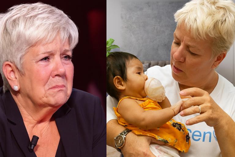 mimie mathy et son fils